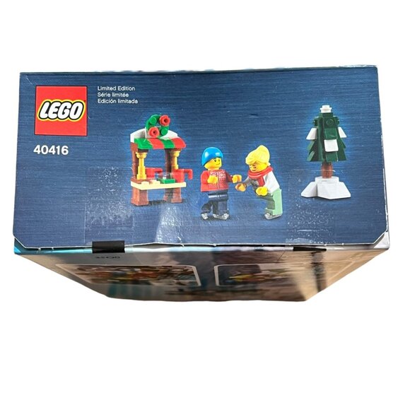 LEGO 40416 Ice Skating Rink Limited Edition Building Toy Set NIB NEW - Picture 2 of 4